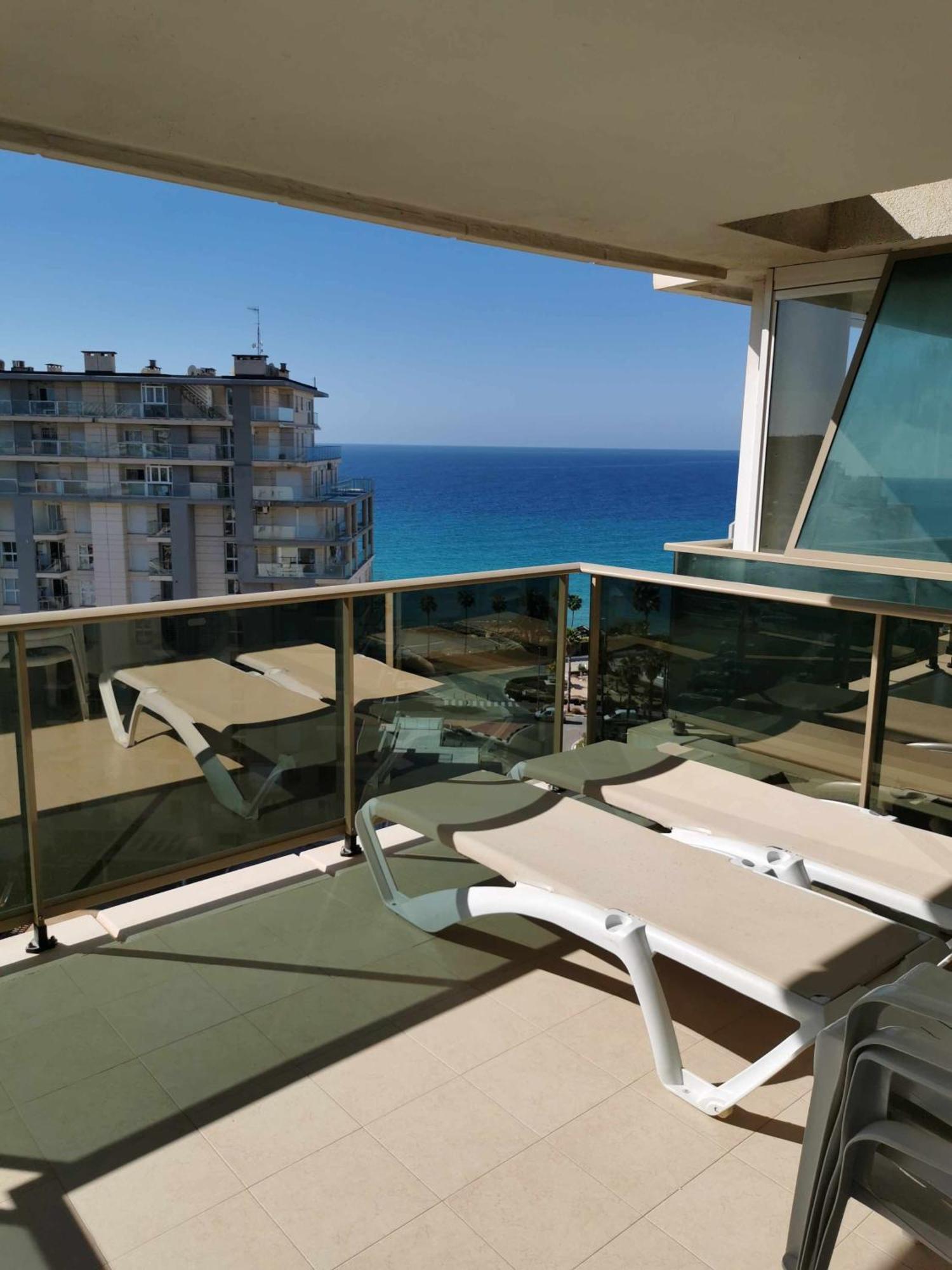 Apartment With Sea View Pool & Private Parking Calpe Exterior photo